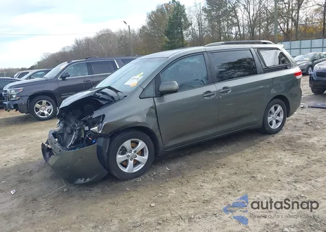 2011 Toyota Sienna Le V6 from USA, damaged, VIN 5TDKK3DC3BS154629